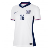Camisa de Futebol Inglaterra Conor Gallagher #16 Equipamento Principal Mulheres Europeu 2024 Manga Curta